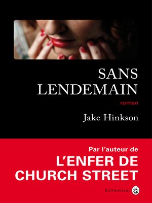 cover image of Sans lendemain